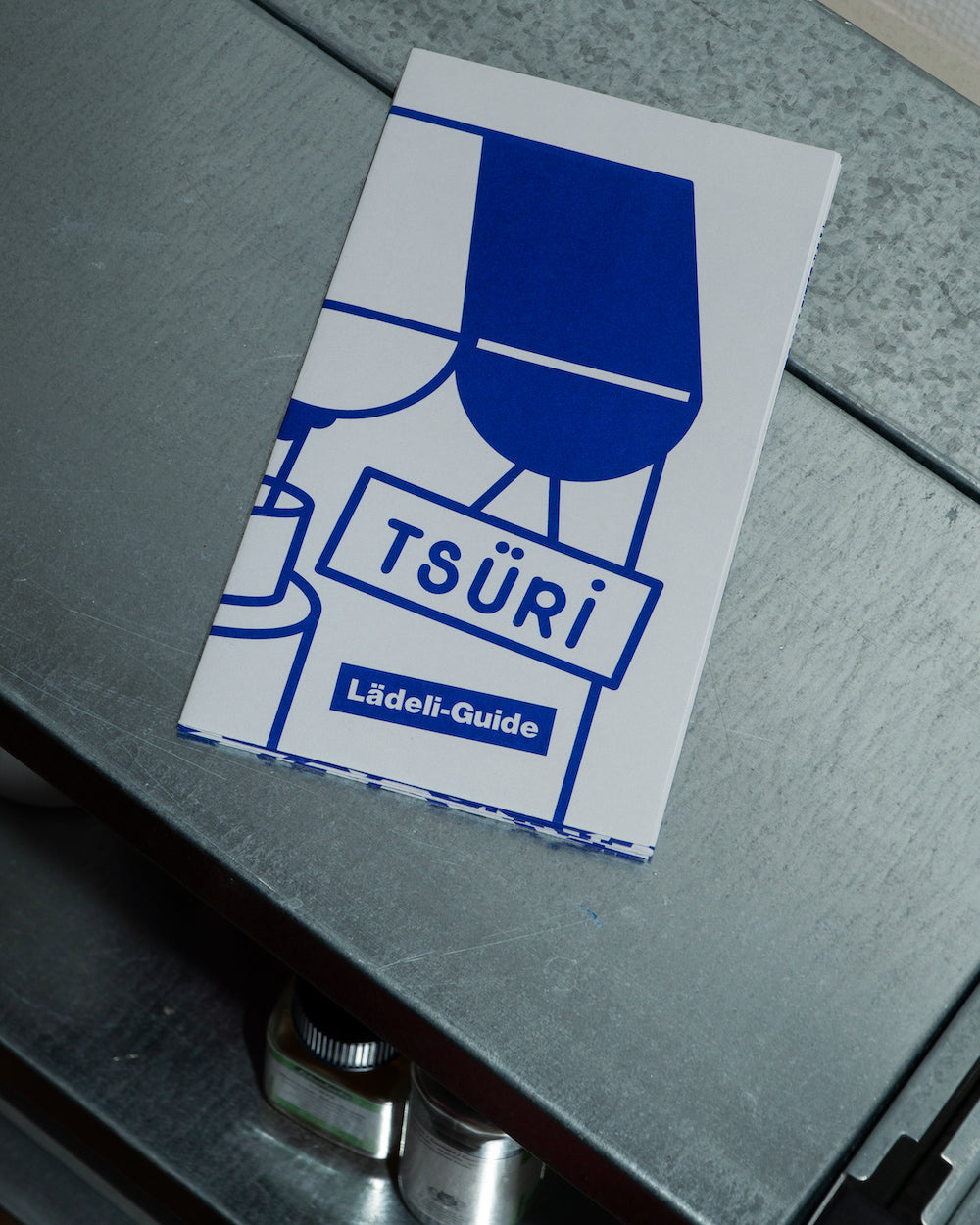 Tsüri Lädeli-Guide Poster A1 – Übersicht der besten Geschäfte in Zürich