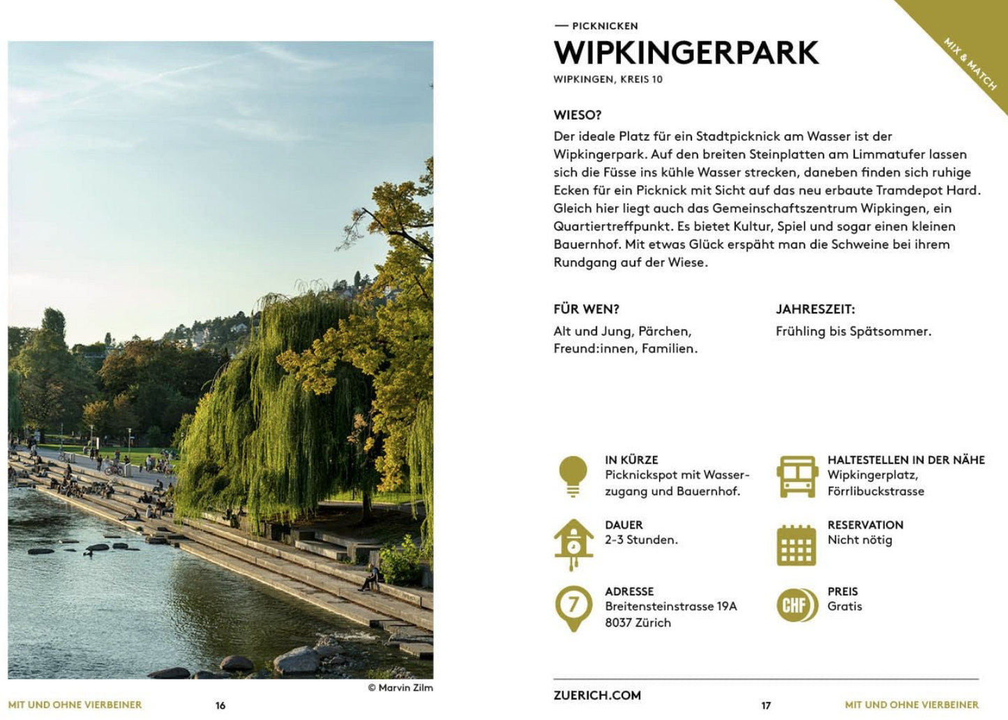 Buch: Ein perfekter Tag in Zürich